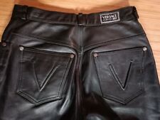 Versace classic lederhose gebraucht kaufen  Cotta