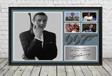 Sean Connery Signed Photo Poster James Bond 007 memorabilia , used for sale  Shipping to Ireland