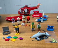 Playmobil bundle helicopter for sale  CHICHESTER