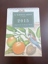 Erbolario calendario 2015 usato  Cornate D Adda