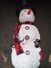 winter snowman decoration for sale  Gloucester