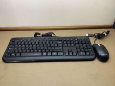 Combo teclado e mouse Microsoft Desktop 600 USB com fio preto comprar usado  Enviando para Brazil