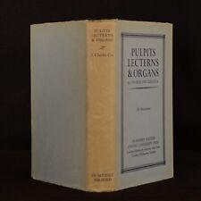 1915 Pulpits, Lecterns, and Organs in English Churches Cox 1st Ed Dustwrapper segunda mano  Embacar hacia Argentina