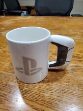 Paladone PlayStation Shaped Ceramic 16 oz Coffee Mug PS5 Novelty Gifts, used for sale  Shipping to South Africa