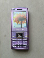 Teléfono móvil Samsung SGH L700 púrpura desbloqueado segunda mano  Embacar hacia Argentina
