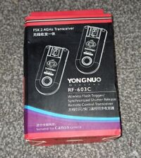 Yongnuo 603 radio for sale  Shipping to Ireland