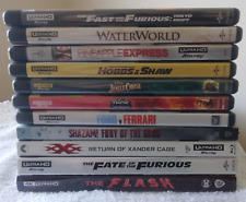 Usado, Shazam Fury X Waterworld x Pineapple Express x Tokyo Drift lote 4k por favor leia comprar usado  Enviando para Brazil