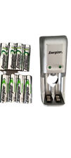 Chargeur batteries Energizer + 8 Piles Energizer rechargeables LR6 2300 segunda mano  Embacar hacia Argentina