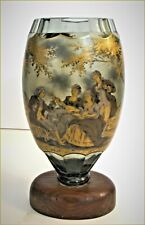 Vase verre decor d'occasion  Les Lilas