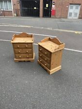 Solid pine bedside for sale  ROMFORD