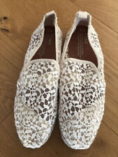 Toms cream espadrilles for sale  ROCHDALE