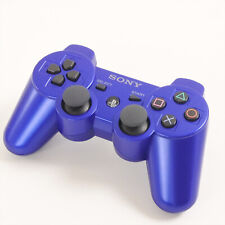 Controle sem fio PS3 DUAL SHOCK 3 CECHZC2JA1 azul metálico Playstation 3 1711 comprar usado  Enviando para Brazil