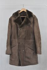 Brown sheepskin coat for sale  NORTHAMPTON