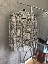 Luella snakeskin blouse for sale  TUNBRIDGE WELLS