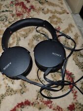 Auriculares estéreo SONY MDR-XB550 negros probados ¡funcionan muy bien! usado tal cual segunda mano  Embacar hacia Argentina