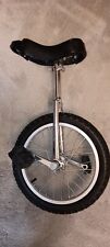 Unicycle 16" wheel Power Circle, Youth-adult Adjustable 26-32 Ht Fun Yard Games for sale  Shipping to South Africa