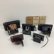 5 x Assorted Vintage Folding Cameras + 3 Graflex Plate Holders (P1) NS#8657 for sale  Shipping to South Africa