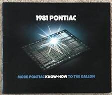 Pontiac 1981 usa for sale  LEICESTER