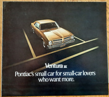 Pontiac Ventura II 1971 folleto de venta de autos. Catálogo USA / Literatura segunda mano  Embacar hacia Mexico
