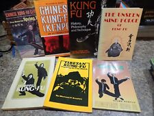 Lote de 7 libros Kung Fun - Elemetario de pierna de primavera Kung Fu Kenpo tibetano y más segunda mano  Embacar hacia Mexico