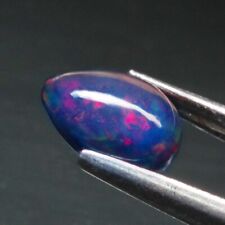 0,78 ct. Pera naturale cabochon opale multicolore scintillante arcobaleno 3D! usato  Spedire a Italy