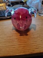 Glass pig paperweights for sale  BROMLEY