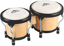 Conjunto de bateria Bongo sintonizável madeira e metal instrumentos de percussão com chave de ajuste, usado comprar usado  Enviando para Brazil