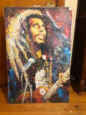 bob marley painting poster for sale  Waterbury