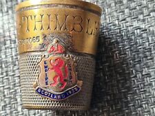 1930 brass thimble for sale  MORPETH