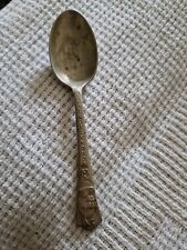 Silver tea spoon for sale  IPSWICH