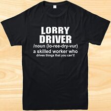 Lorry driver shirt for sale  BIRMINGHAM