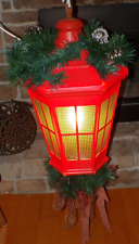 Christmas Municipal Light Lantern Lighted Blow Mold Vintage for sale  Shipping to South Africa