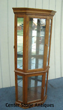 oak corner cabinet for sale  Mount Holly