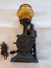 Antique Franklin D Roosevelt Ship Wheel, Presidential Seal Desk Lamp, 1930s RARE for sale  Shipping to South Africa