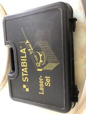 Stabila laser set for sale  CHELMSFORD