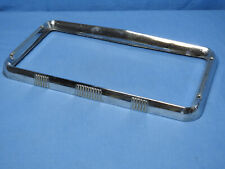 Rare! Vintage Original '50s Finned Hot Rod Car Club Style License Plate Frame  for sale  Shipping to Canada
