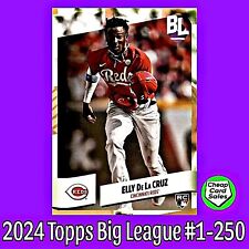 2024 Topps Big League Baseball #1-250 / Pick Your Card - Complete Your Set "NEW" for sale  Shipping to South Africa