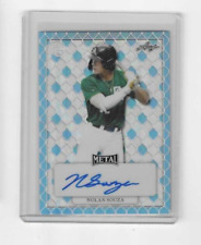 NOLAN SOUZA 2022 LEAF PERFECT GAME BEISEBOL ARCO-ÍRIS PLATINA AUTOGRAFADO 1/1 comprar usado  Enviando para Brazil