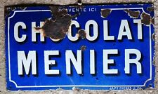Chocolat menier plaque d'occasion  Auxerre