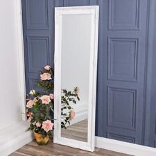 Tall white mirror for sale  Shipping to Ireland