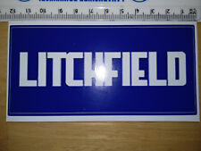 Litchfield sticker 120mm for sale  EDINBURGH