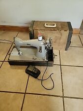 Vintage Pfaff 51 Sewing Machine With Pedal And Case "For Parts Or Repair" for sale  Shipping to South Africa