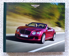 Usado, Bentley El Nuevo Continental GT Speed, GT Speed Convertible Distribuidor Libro de Tapa Rígida segunda mano  Embacar hacia Argentina