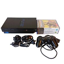 Sony Playstation 2 Black PAL Console SCPH-50002 PS2 Phat -5 Games And Controller for sale  Shipping to South Africa