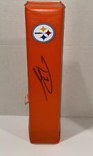 PILÓN DE TOUCHDOWN FIRMADO RUSSELL WILSON PITTSBURGH STEELERS FÚTBOL HOF JSA CERTIFICADO DE AUTENTICIDAD segunda mano  Embacar hacia Argentina