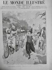 1898 velocipede bicyclette d'occasion  Saint-Etienne