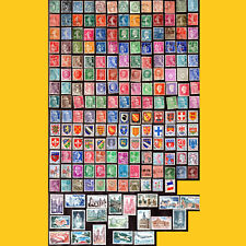 Lot 200 timbres d'occasion  Aix-en-Provence