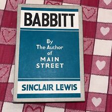 Babbitt Sinclair Lewis (edición facsímil de 1950 con estuche deslizante) segunda mano  Embacar hacia Argentina