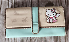 Billetera Sanrio Hello Kitty Angel Beige Marrón Azulado LEER segunda mano  Embacar hacia Argentina