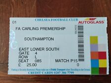 Chelsea southampton ticket for sale  SOUTHAMPTON
